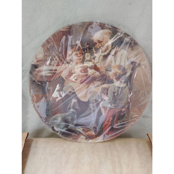 Norman Rockwell "The Toymaker" #27370B Bradford 1977 Collectible Plate - Picture 2 of 9